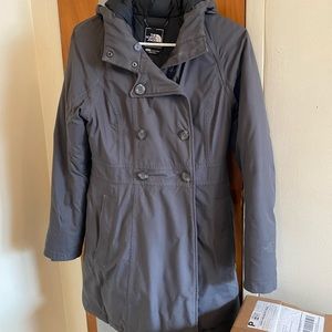 Womens snow rain winter north face coat